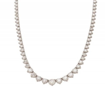 18K White Gold Necklace