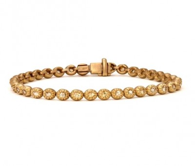 18K Yellow Gold Diamond Bracelet