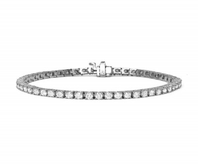 White Gold Diamond Tennis Bracelet