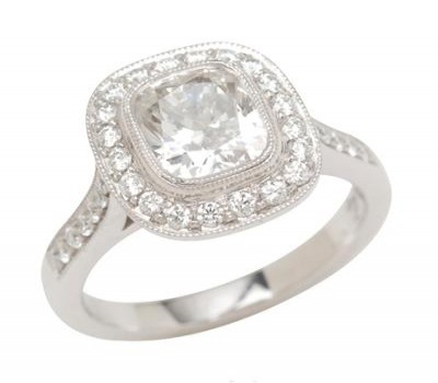 Platinum Diamond Engagement Ring