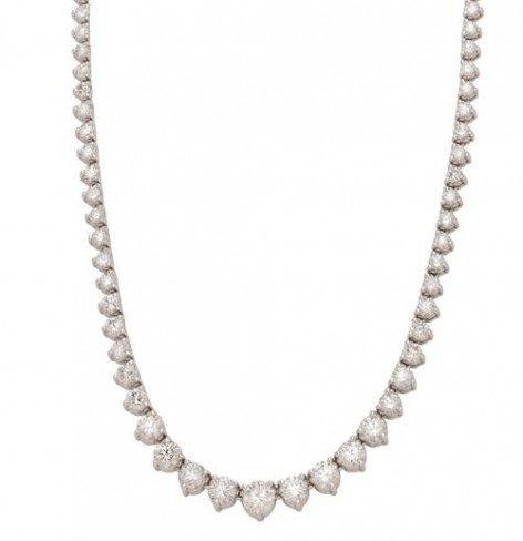 18K White Gold Necklace