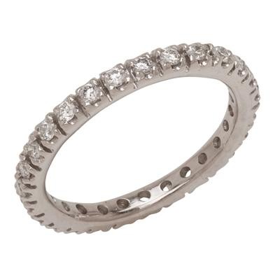 White Gold Diamond Wedding Band