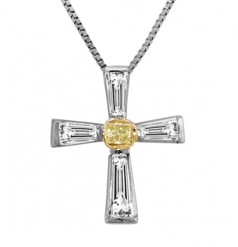 Diamond Cross Pendant